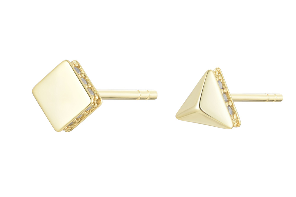 Sterling silver earring