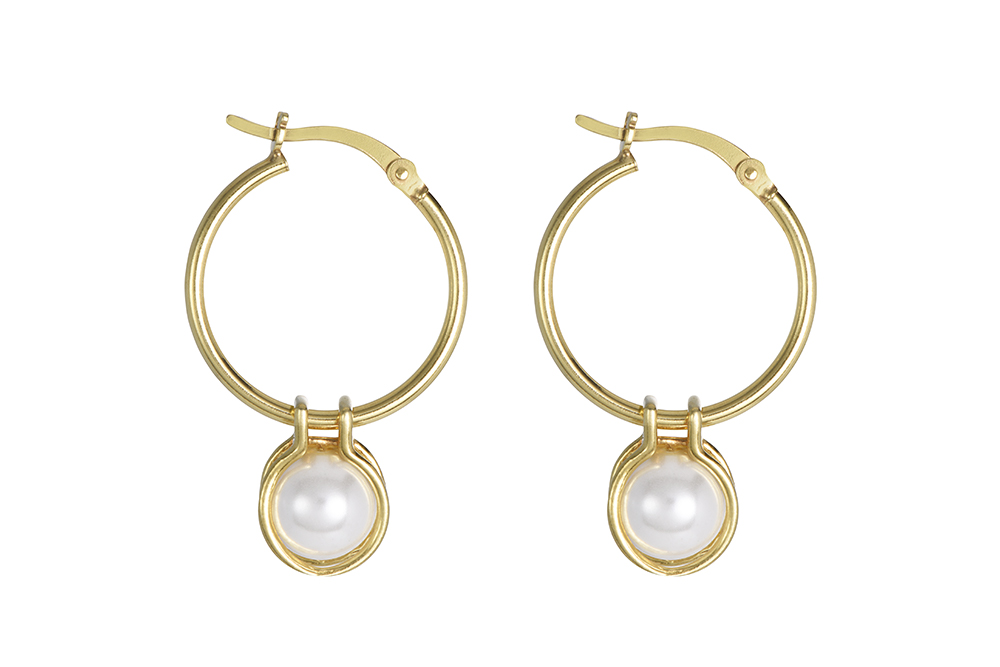 Pendiente plata 925 aro