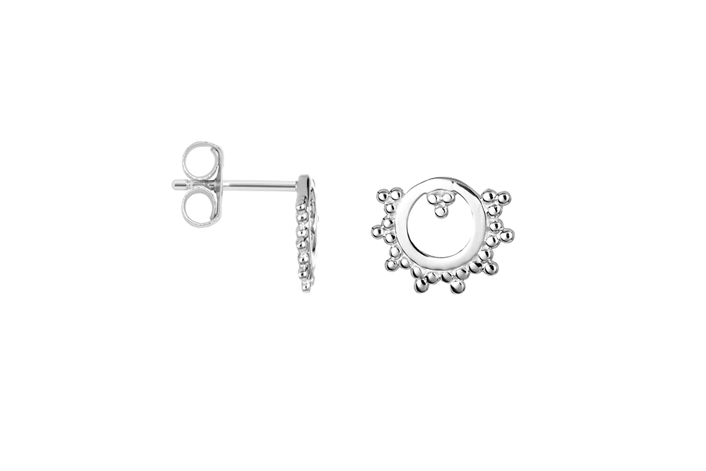 Sterling silver earring