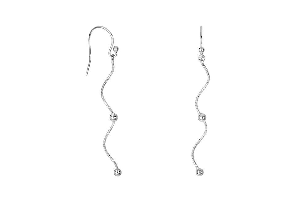 Sterling silver earring