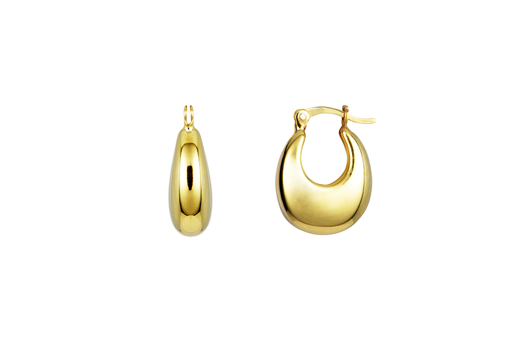 Pendiente plata 925 thai hueco