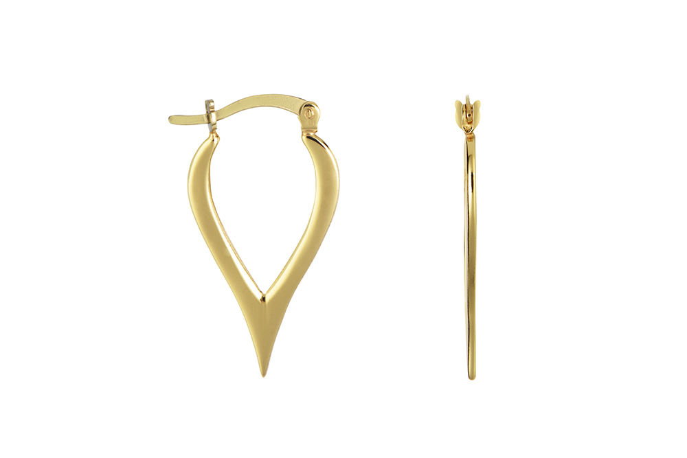 Terling silver earring