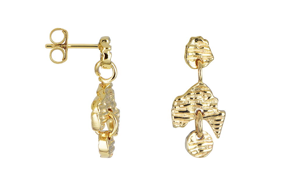 Sterling silver earring