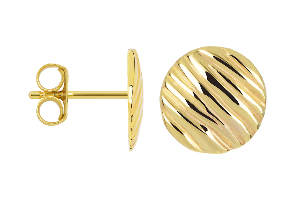 Pendiente plata 925 redondo con dibujo