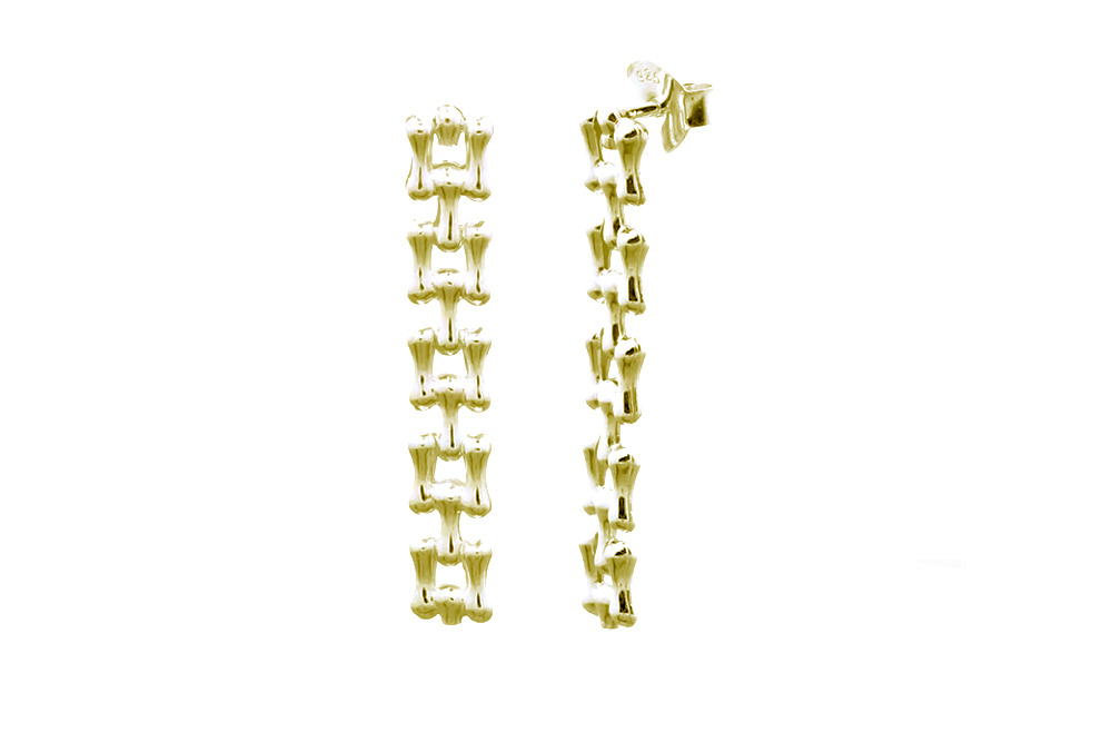 Pendiente plata 925 malla