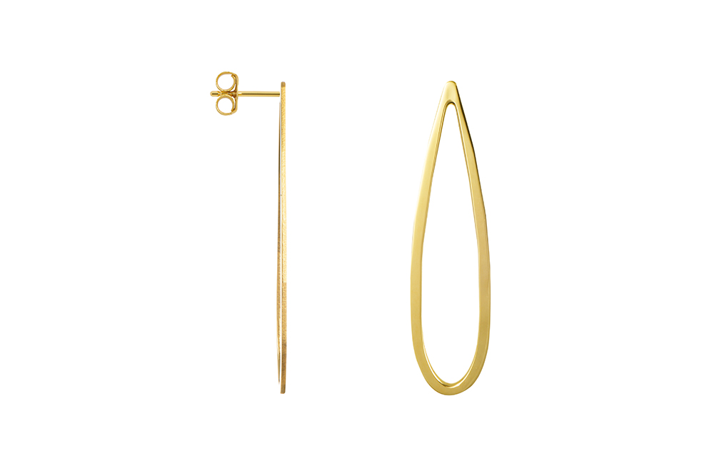 Sterling silver drop long earring