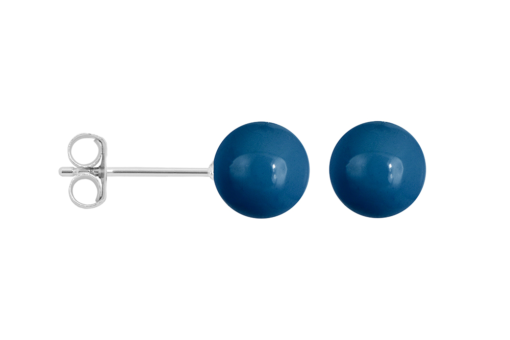 Pendiente plata 925 bola