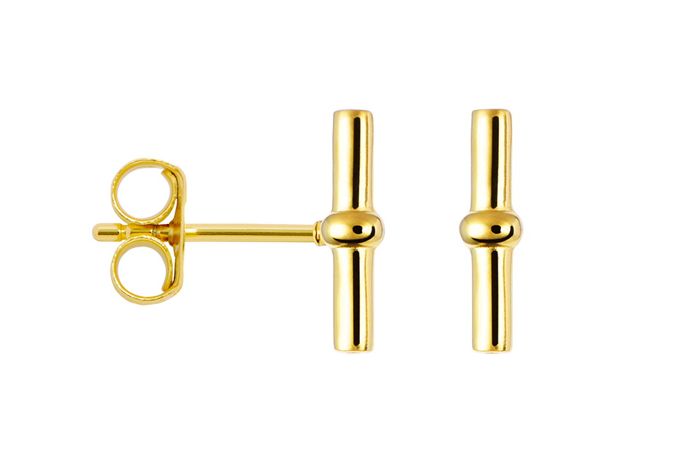 Penidente plata 925 t-bar 16x4mm