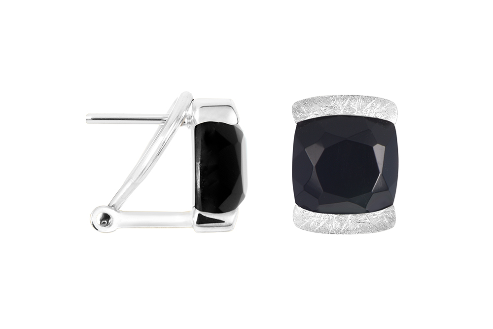 Sterling silver semiprecios stones earring