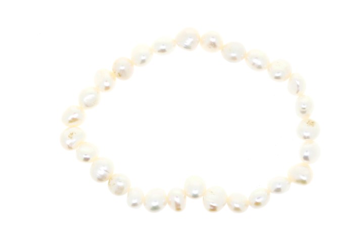 [00180000BLAN] Fresh water pearl bracelet 7-8mm