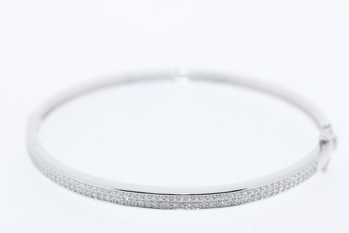 Pulsera plata 925 zirconita