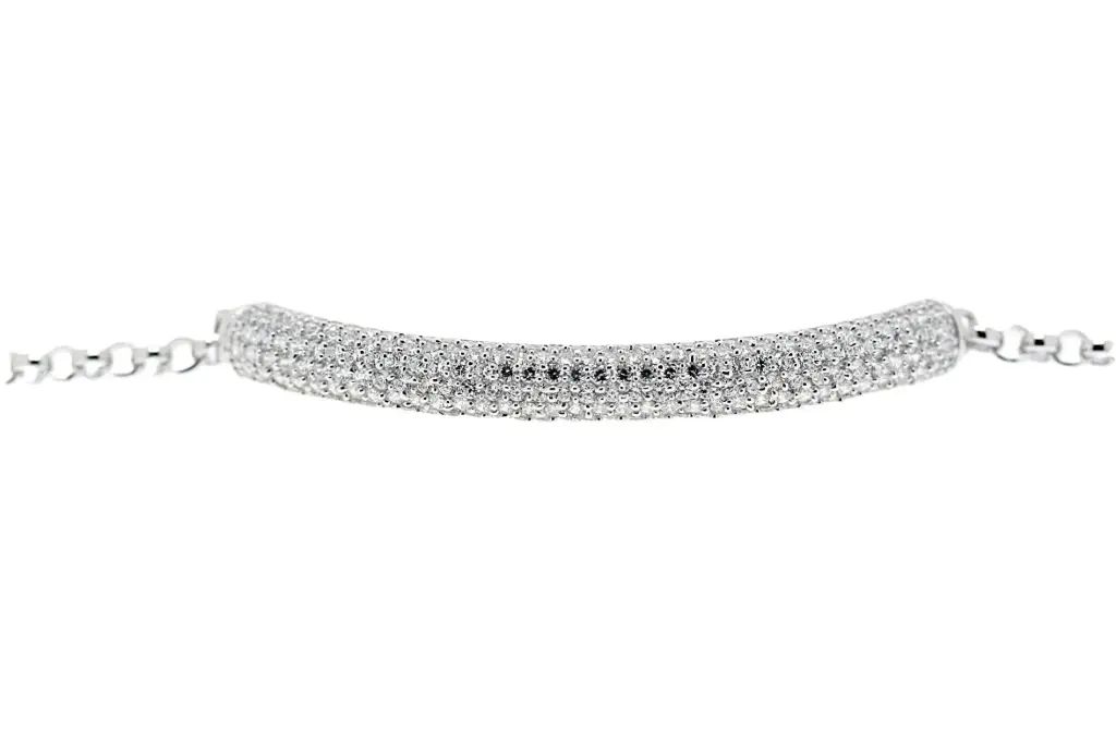 Bracelet silver 925 cz