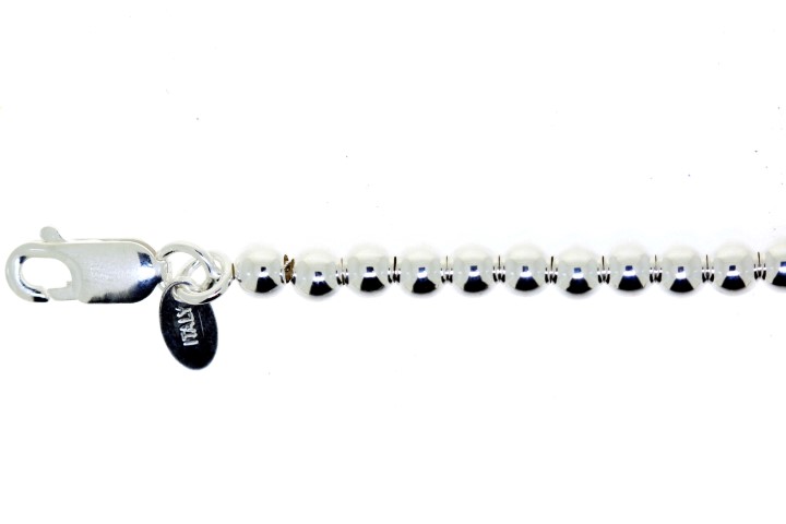 Silver balls brazalet 18cm sterling silver