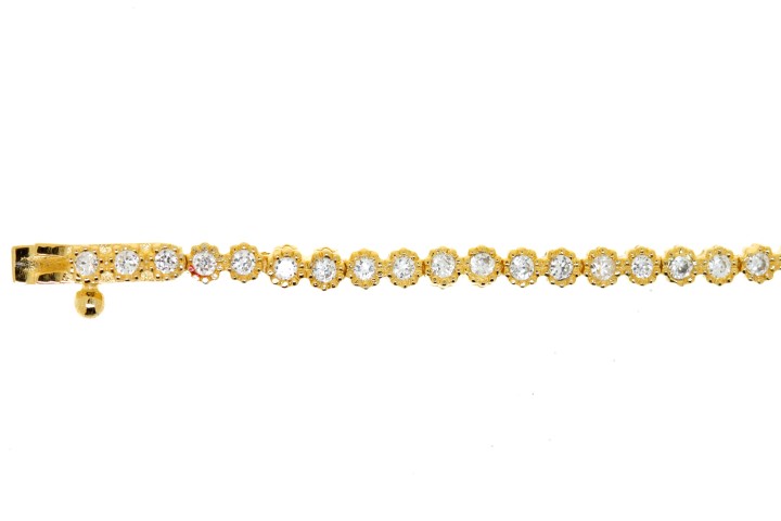 [066290172ZBL] Pulsera plata 925 microsetting con zirconita