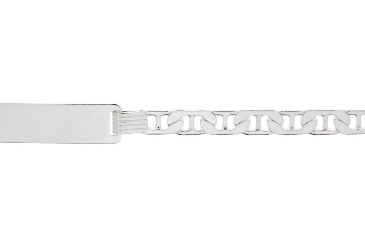 Id bracelet silver 925 17cm sterling silver