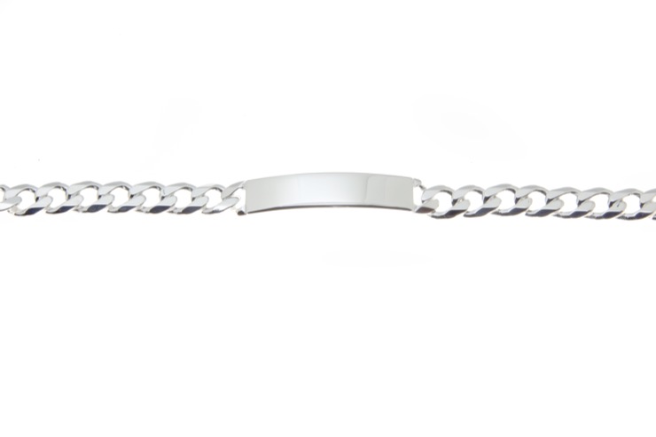 Id bracelet silver 925 21cm sterling silver