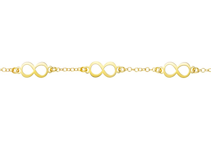 Pulsera plata 925 infinito