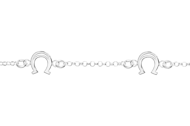 Silver 925 horseshoe bracelet