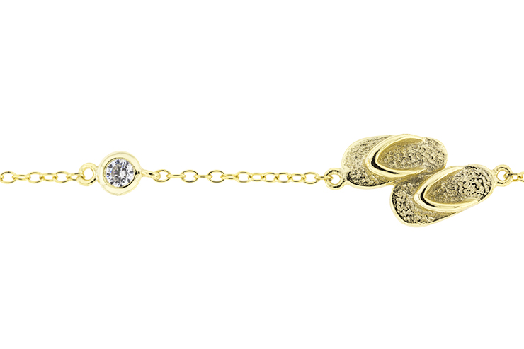 Silver 925  cz anklets