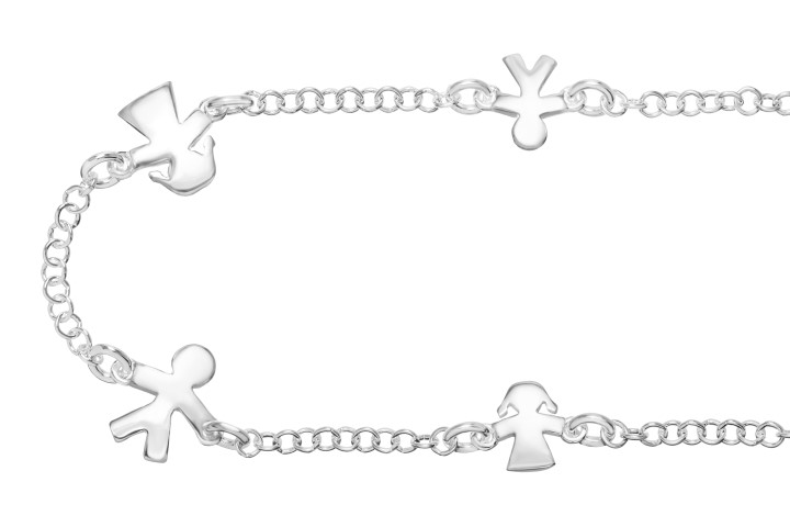 Pulsera plata 925 niño y niña