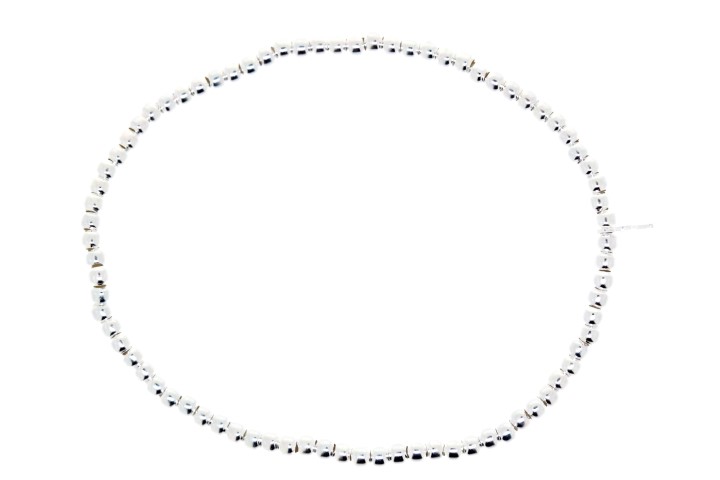 Pulsera plata 925 bola elastica 2.5mm