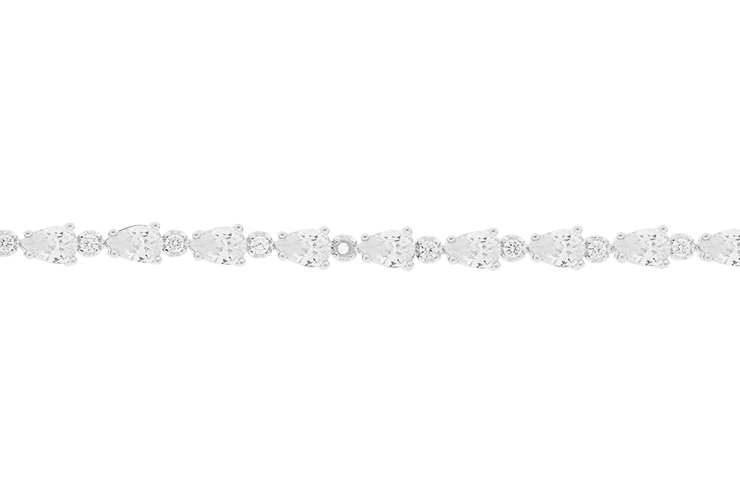 Pulsera plata 925 cz
