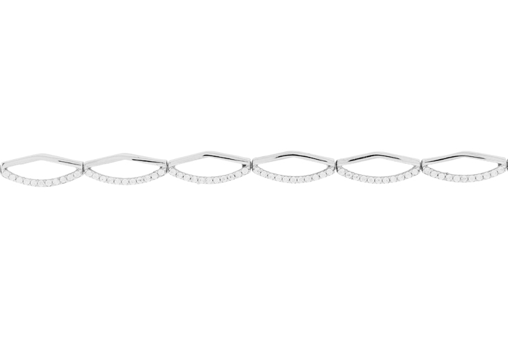 Pulsera plata 925 cz