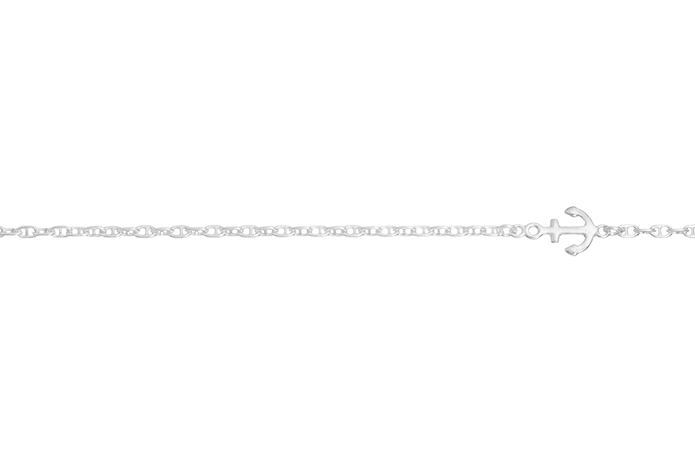 Pulsera plata 925 ancla