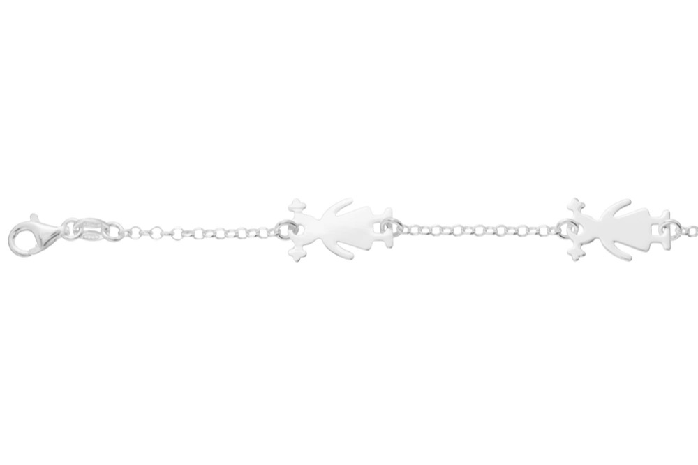 Pulsera plata 925 niña