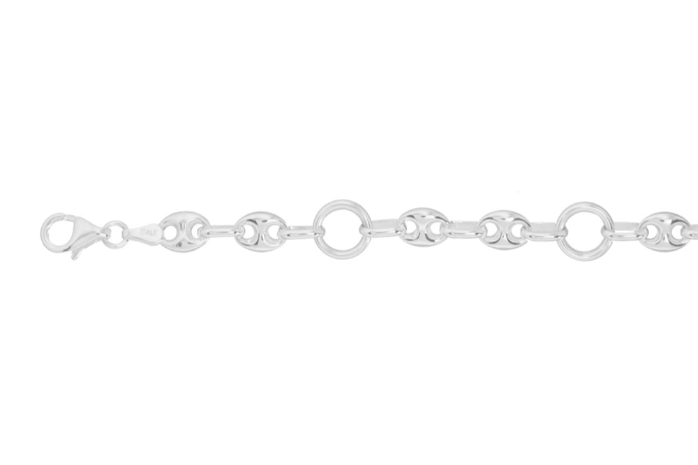 [1299401800PL] Silver 925 bracelet 18cm sterling silver