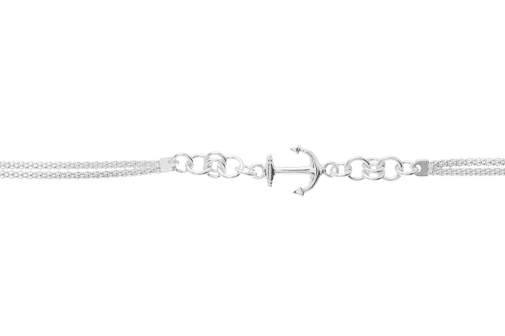Silver 925 bracelet 16+5cm sterling silver