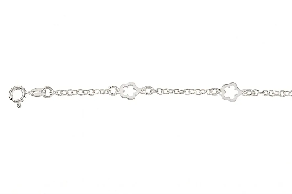 [13046T2100PL] Anklets silver 925 21cm + 5cm
