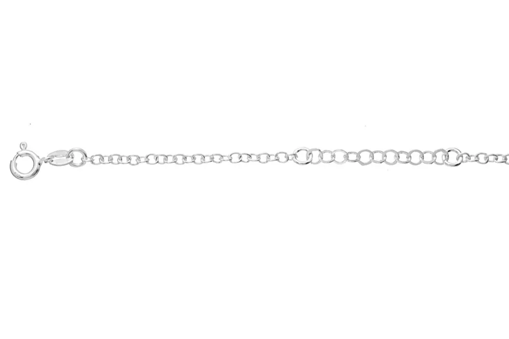Tobillera plata 925