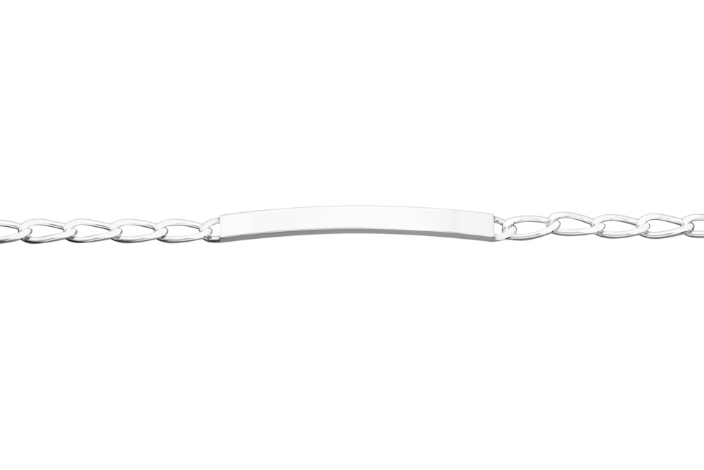 Silver 925 id bracelet 18cm sterling silver