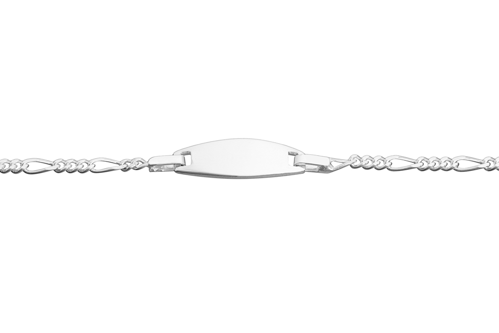 Silver 925 id bracelet