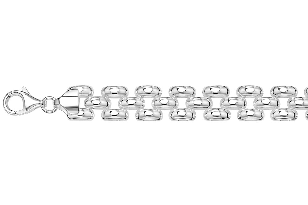 Silver 925 bracelet 19cm sterling silver