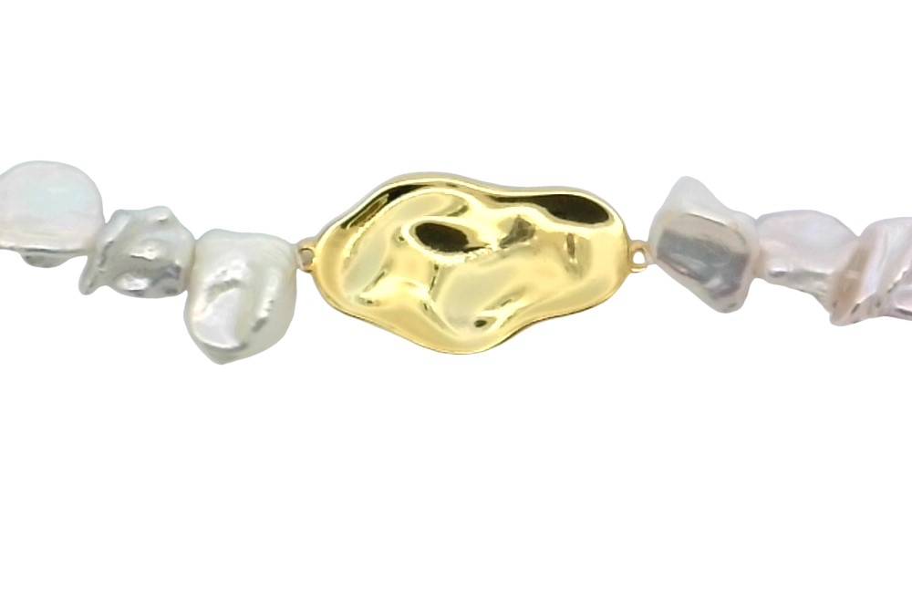 Pulsera plata 925 con perla cultivada