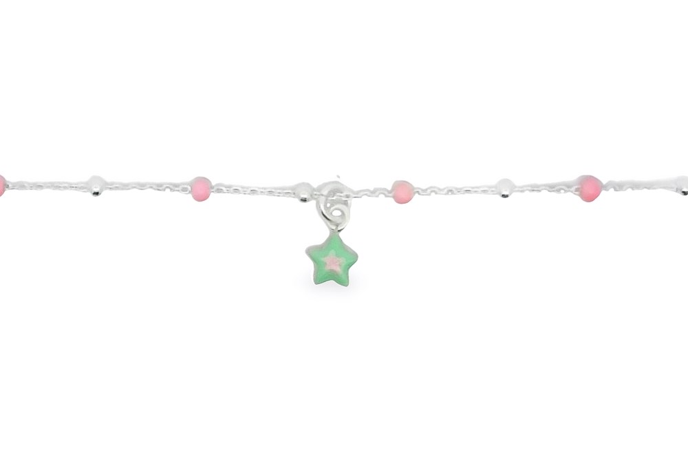 Pulsera plata 925 estrella