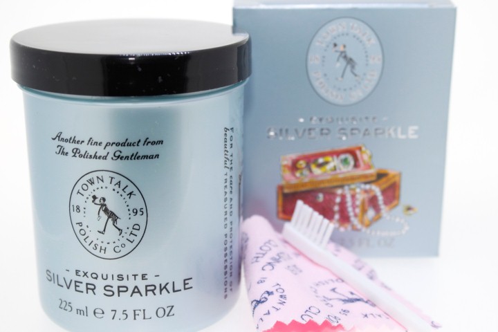 Silver sparkle liquid cleaner for silver jewellery 225ml