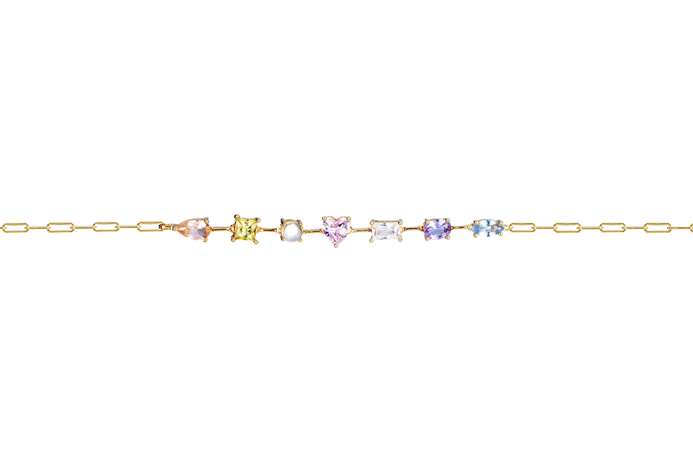 Pulsera plata 925 zirconitas