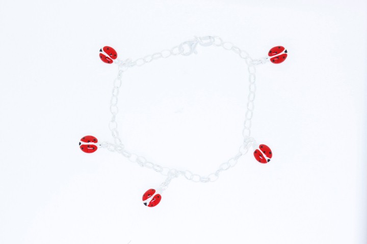 Silver 925 enamel bracelet
