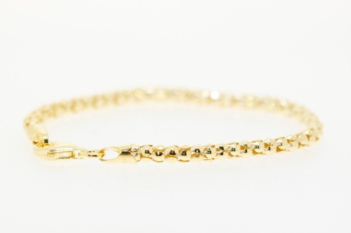 [0526018500DO] Pulsera coreana diamantada 400 (Oro)
