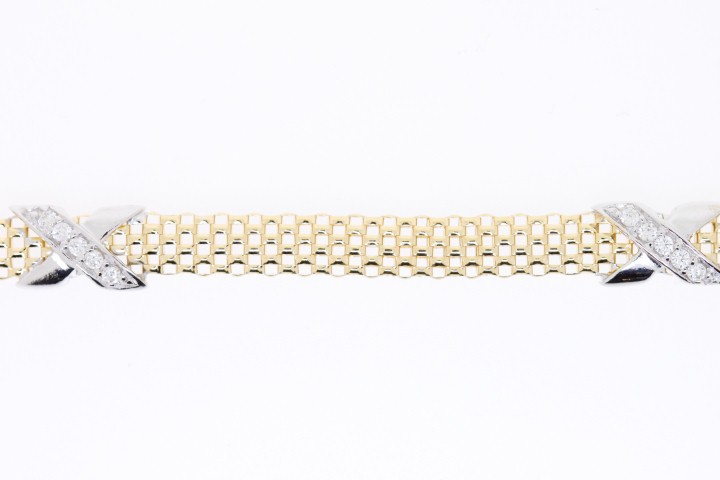 Pulsera plata 925 con zirconita