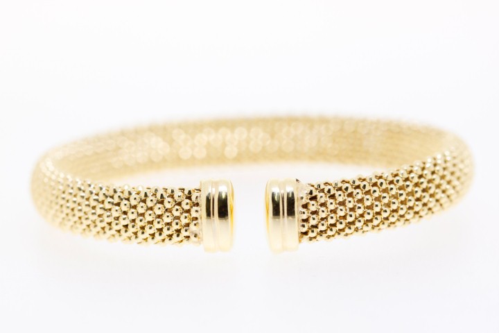 Pulsera rigida plata