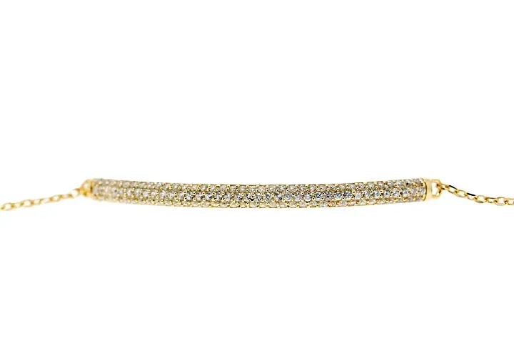 Pulsera plata 925 cz microsetting