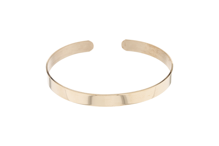 Bangle silver 925 66 x 163 x 1mm
