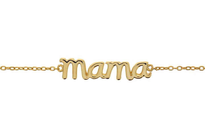Pulsera plata 925 mama