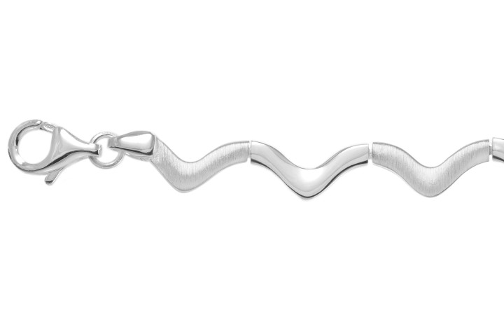 Silver 925 bracelet 17cm sterling silver