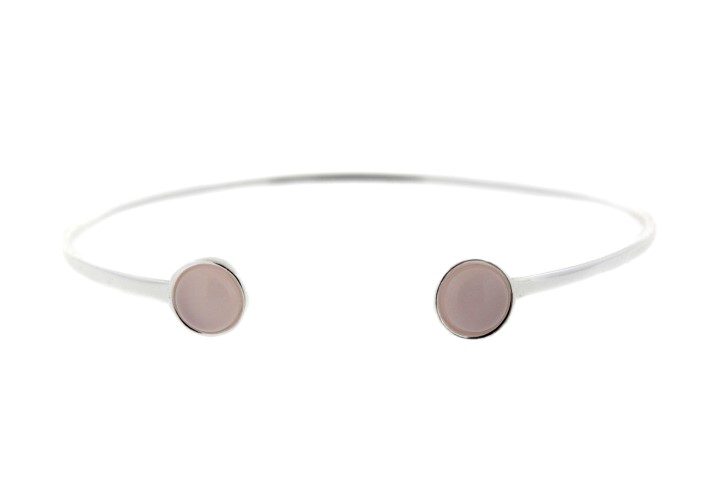 Brazalete plata 925 rigido