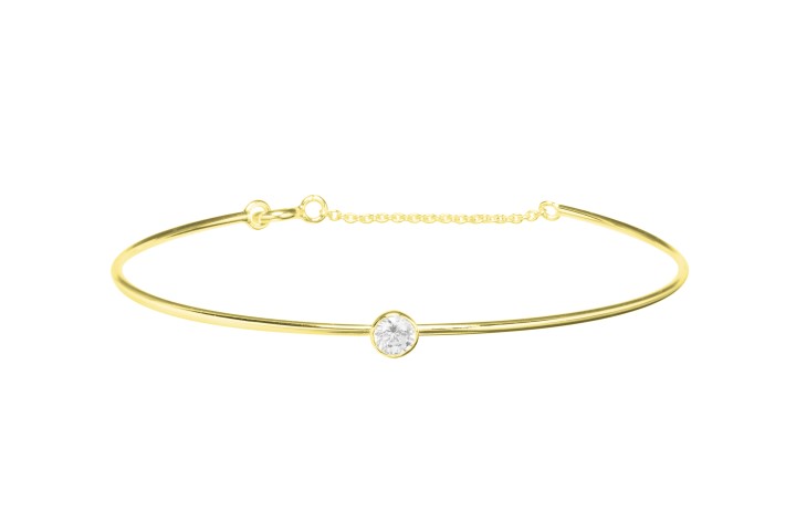 Silver 925 cz bangle